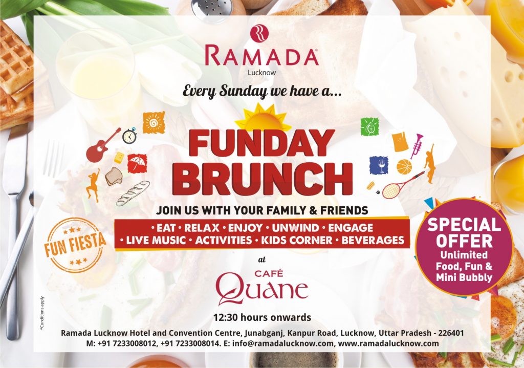 Ramada Lucknow Sunday Brunch Funday Brunch
