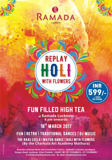 CLOSED | Holi 2017 | The “Replay Holi with Flowers” Amazing Offer
