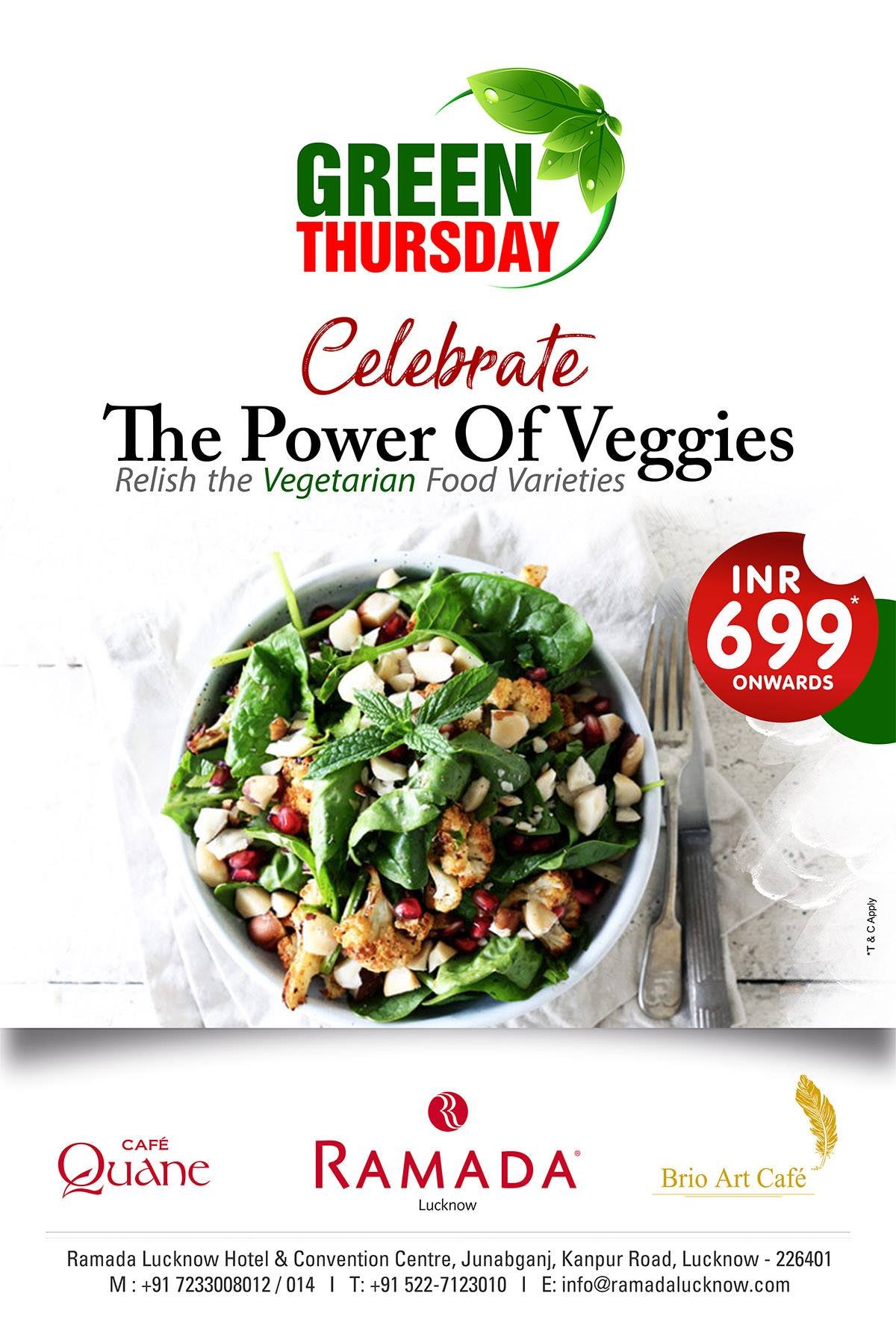 CLOSED | Thursdays are for relishing Lucknow’s Best Vegetarian Buffet