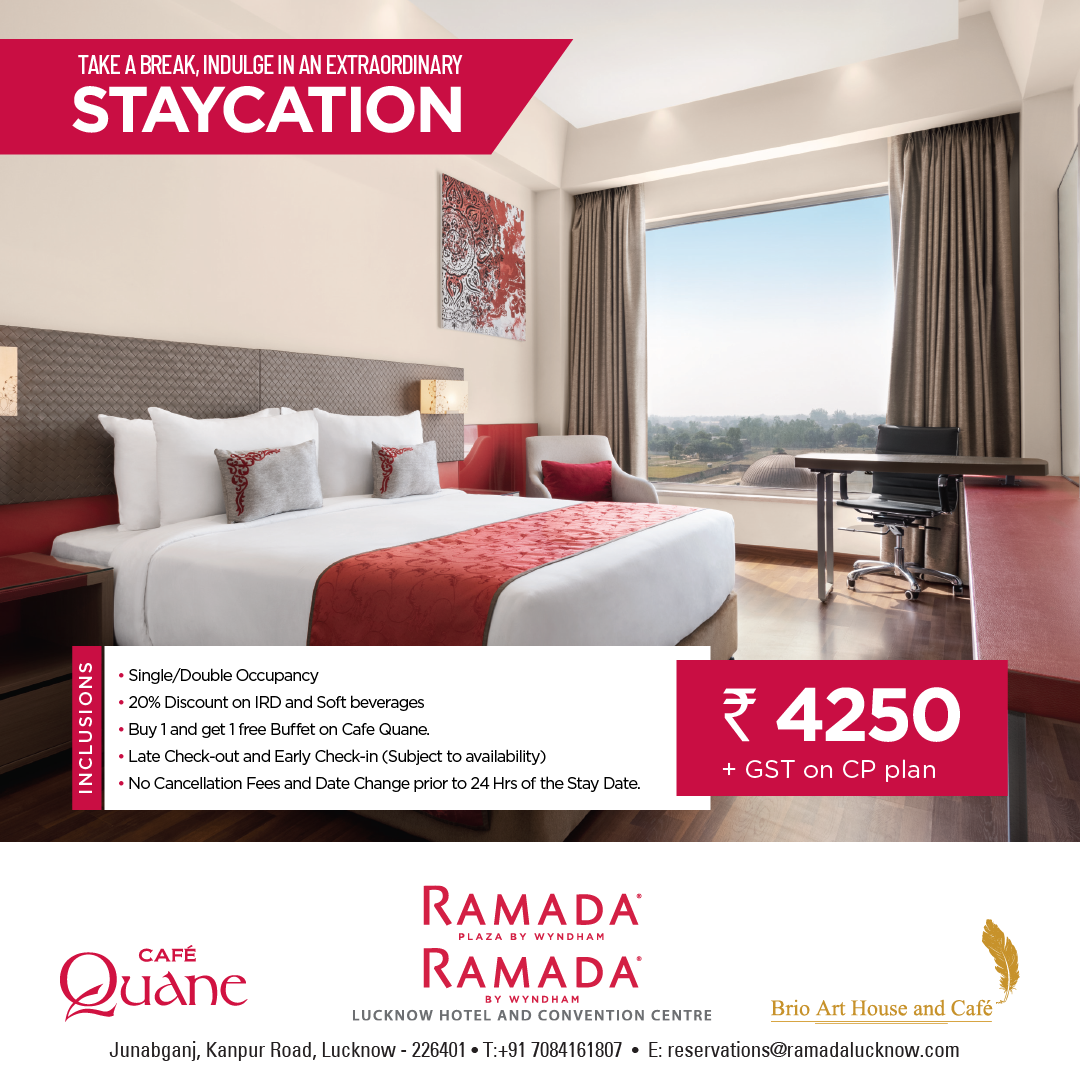 Take a Break with this Staycation in Lucknow