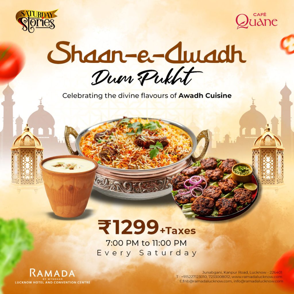 Awadh cuisine celebration August 2024