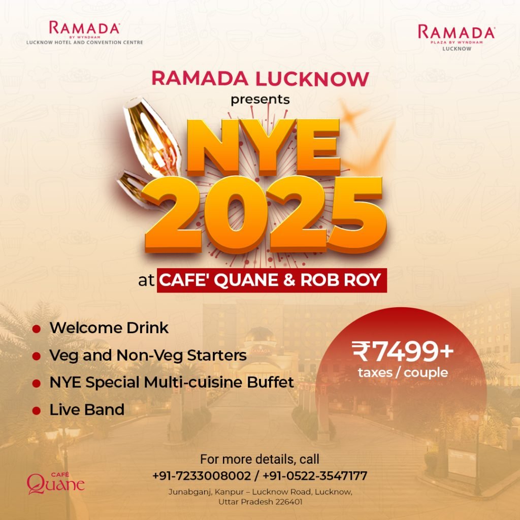 Cafe Quane NYE 2025 Offer in Lucknow