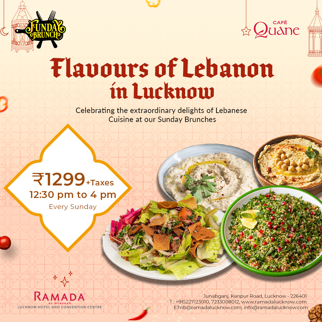 CLOSED | Experience the Flavors of Lebanon in Lucknow this January!
