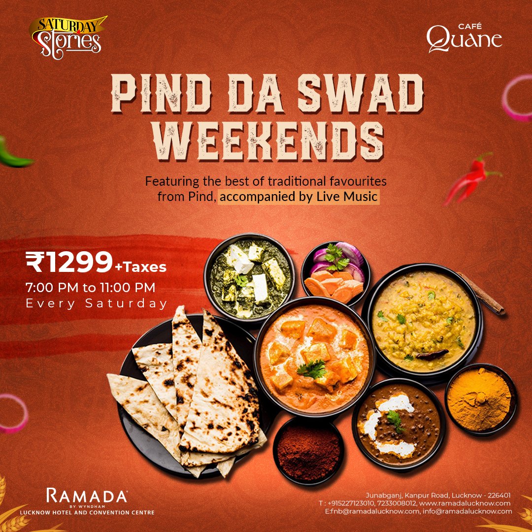 Celebrate the Traditional Flavors of Punjab with Pind Cuisine at Saturday Stories
