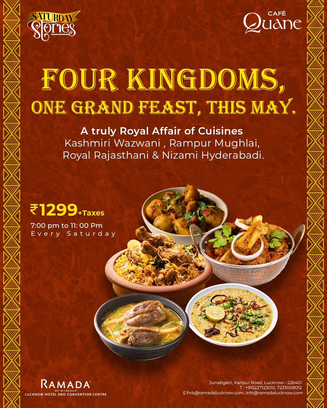 The Royal Food Festival at Ramada Lucknow