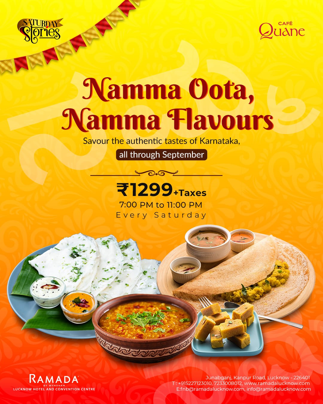 The Karnataka Food Festival at Ramada Lucknow