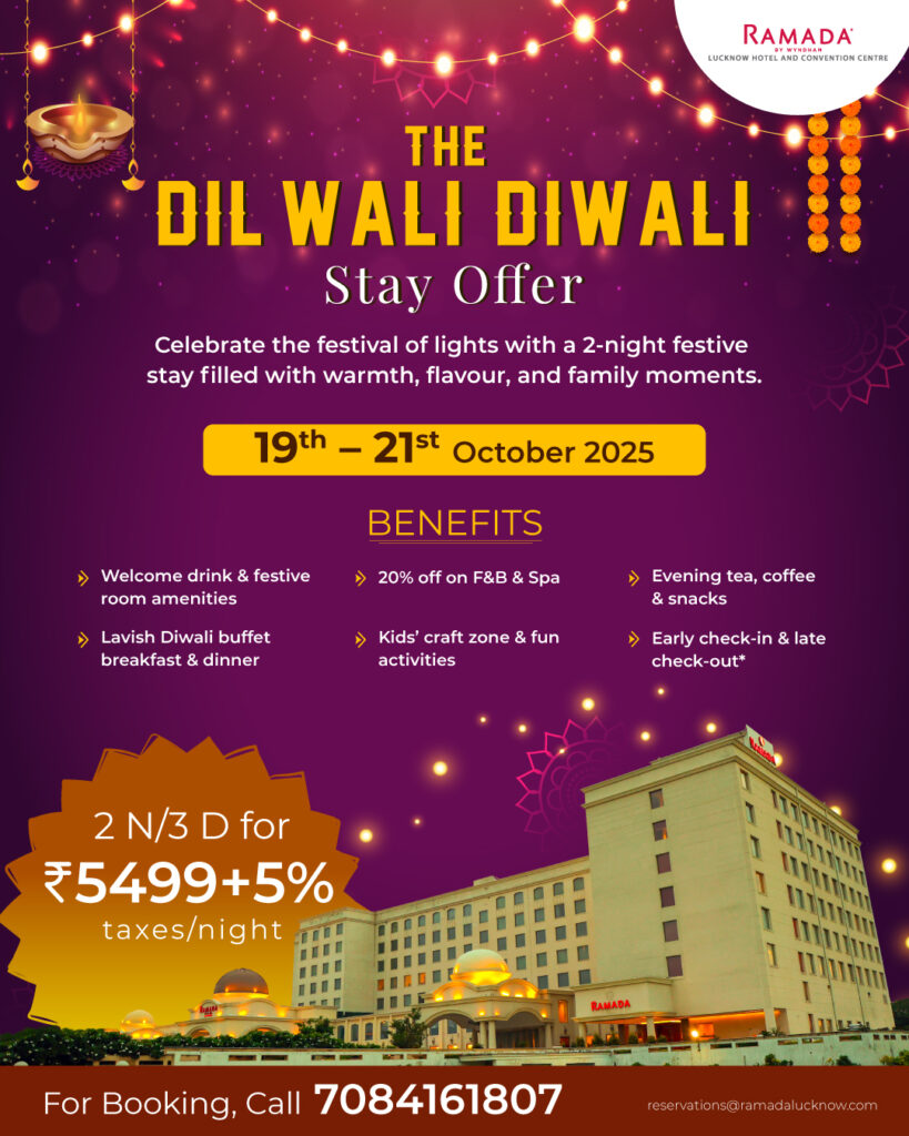 Diwali Stay Offer in Lucknow - at Ramada Lucknow