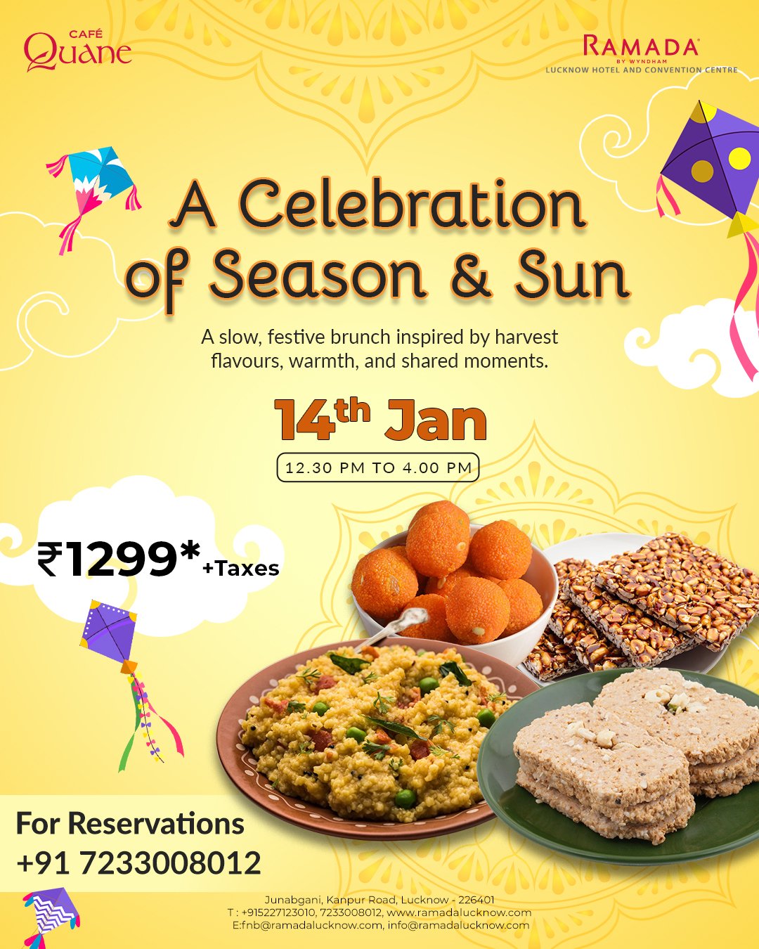 A Makar Sankranti Festive Brunch at Cafe Quane’