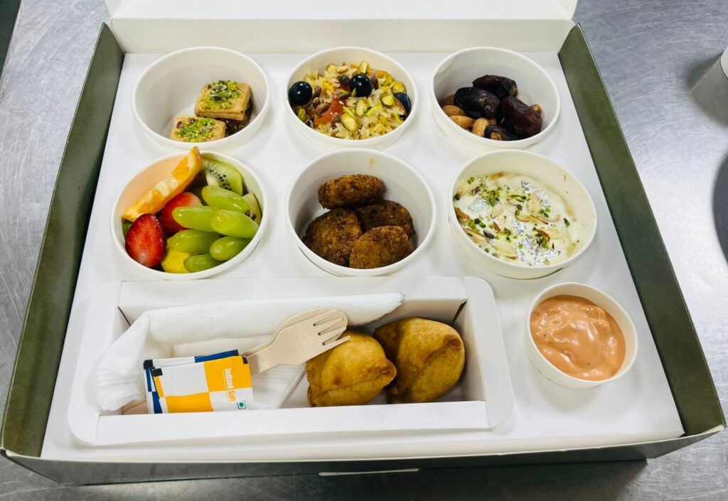 Classic Iftar Box Mediterranean Snacks Vegetarian