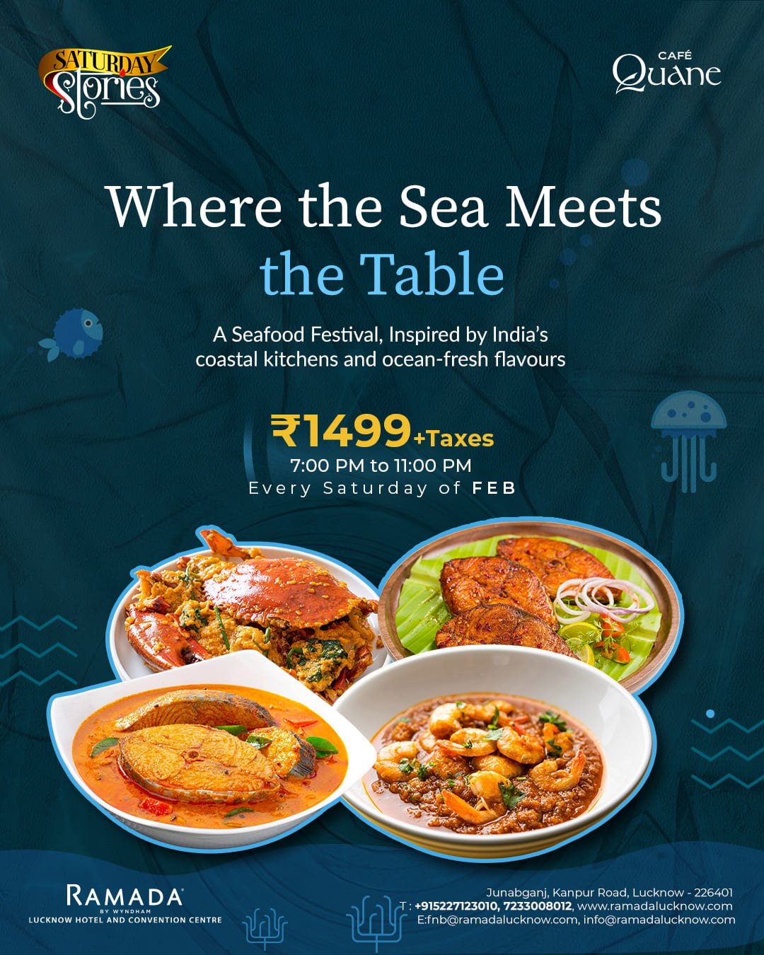 Saturday Stories: A Coastal Cuisine Buffet in Lucknow in February