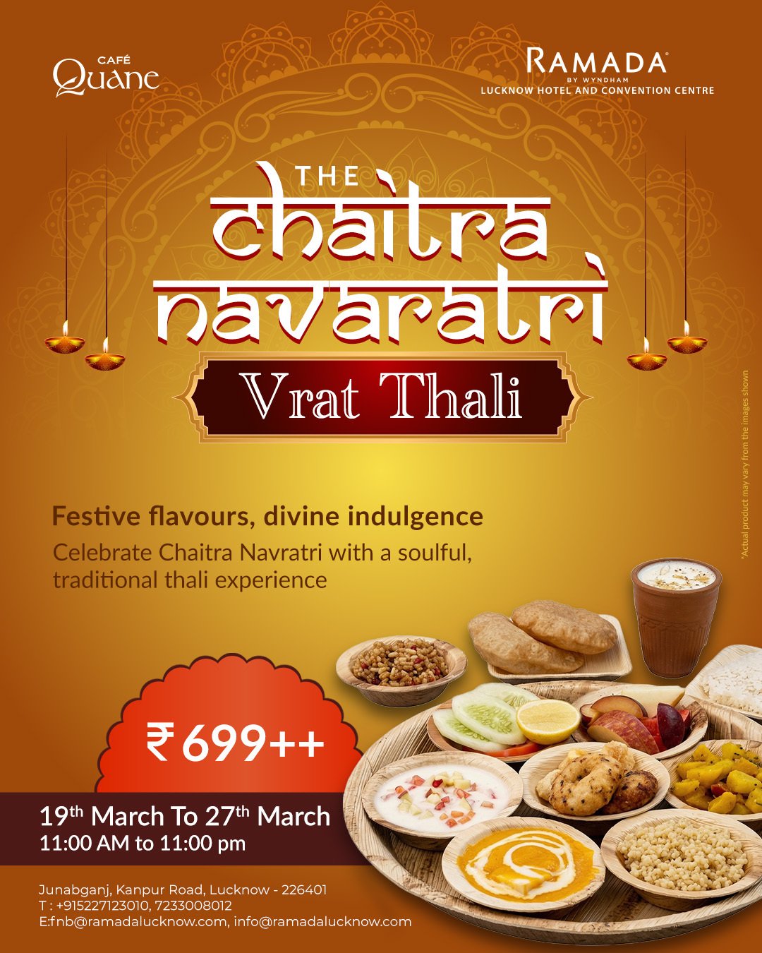 Chaitra Navratri Thali in Lucknow