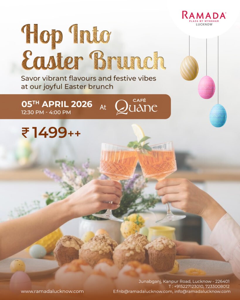 Easter Brunch in Lucknow at Café Quane on 5 April 2026