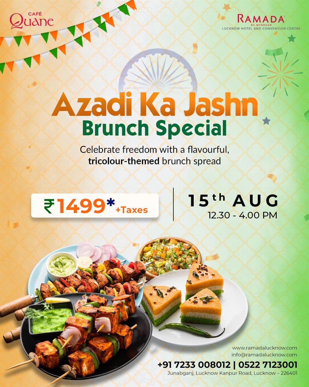 Independence Day Brunch in Lucknow 2026
