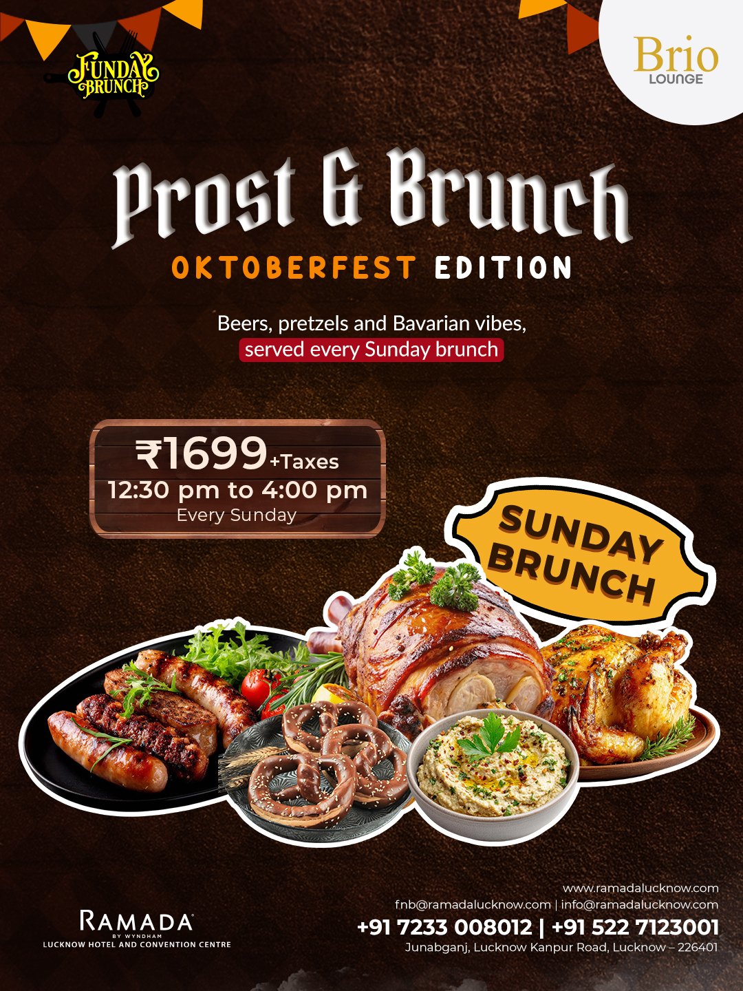 Prost & Brunch: An Oktoberfest Brunch in Lucknow every Sunday